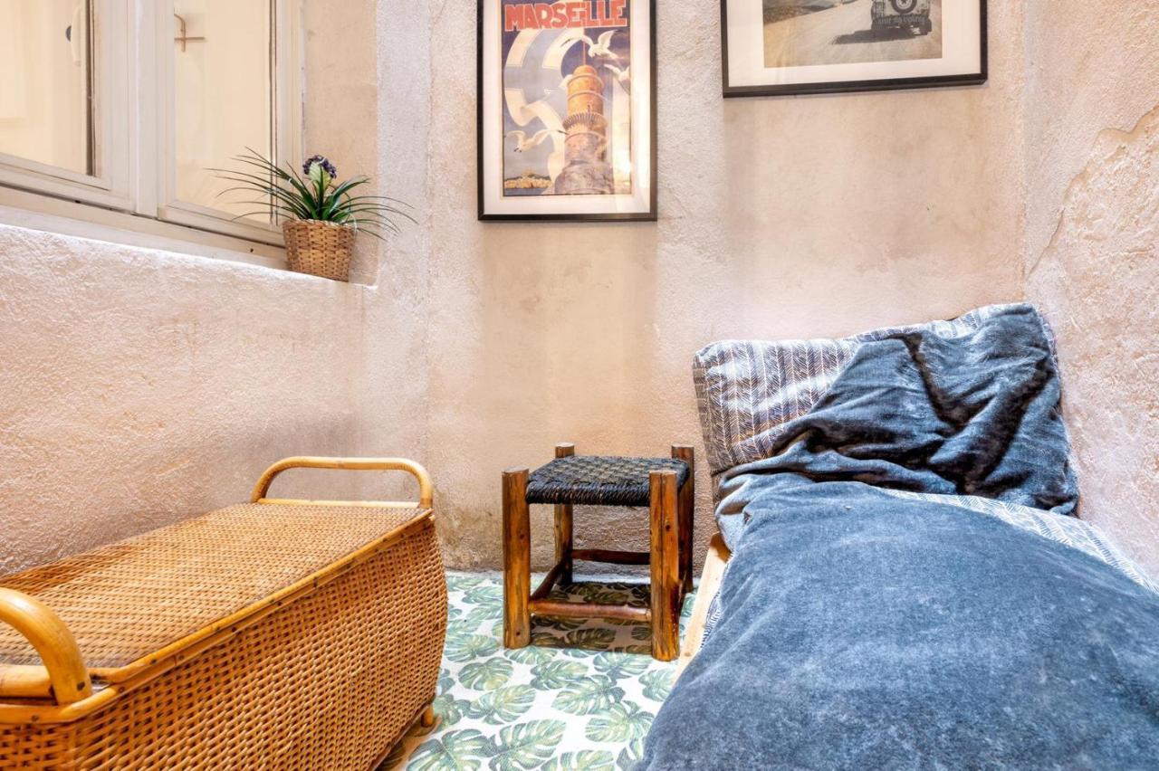 Coquet Appartement Typique Du Panier Марсель Екстер'єр фото